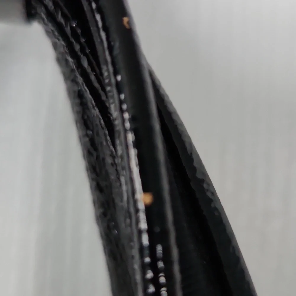 Coach Poppy Black Patent Leather Tote 13836 Y2k